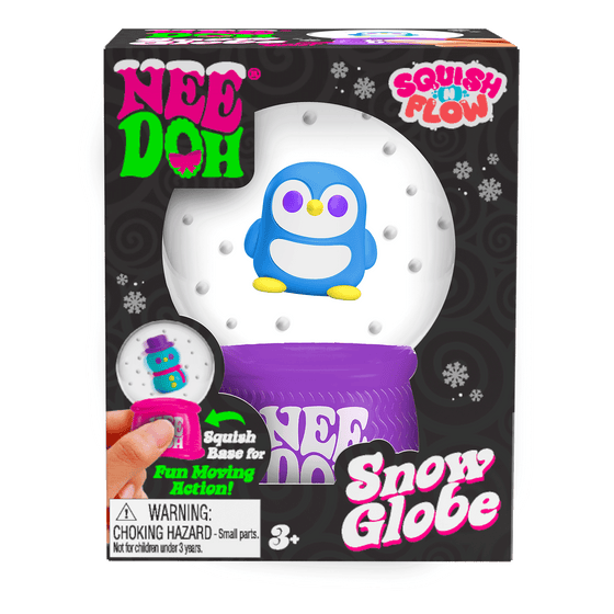 NeeDoh Squish N Flow Snow Globe - UJD0